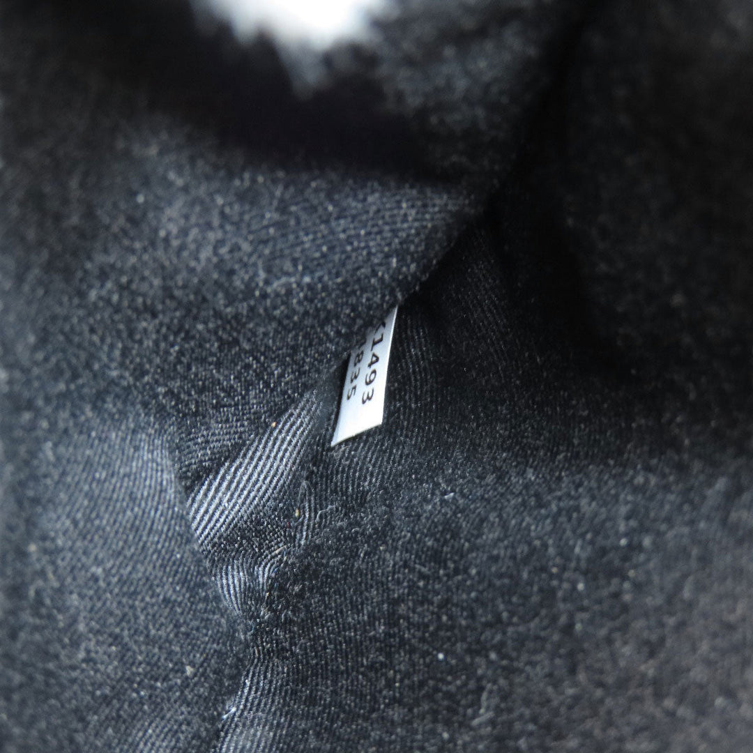 COACH Handbag F34835 PVC black logoMetal 2WAY Women Used Authentic