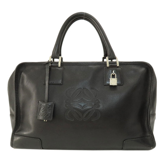 LOEWE Handbag Calfskin black Amazonas Women Used Authentic