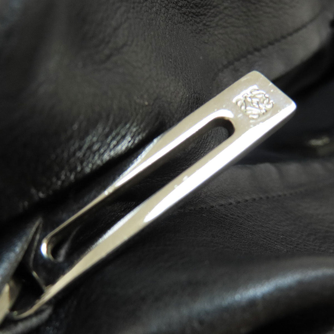 LOEWE Handbag Calfskin black Amazonas Women Used Authentic