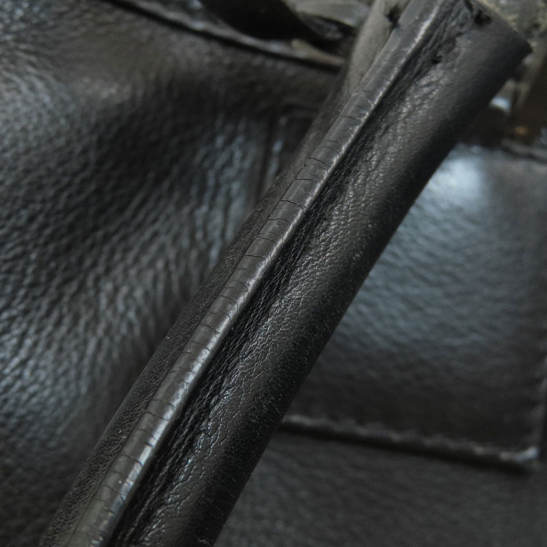 LOEWE Handbag Calfskin black Amazonas Women Used Authentic