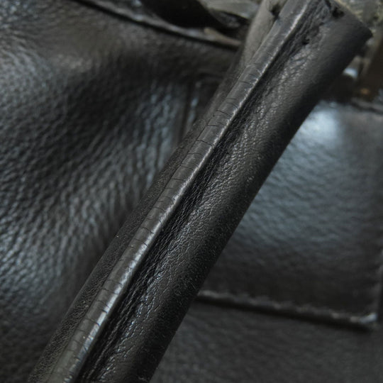 LOEWE Handbag Calfskin black Amazonas Women Used Authentic