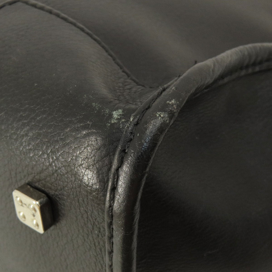 LOEWE Handbag Calfskin black Amazonas Women Used Authentic