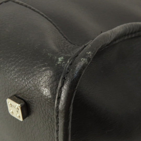 LOEWE Handbag Calfskin black Amazonas Women Used Authentic