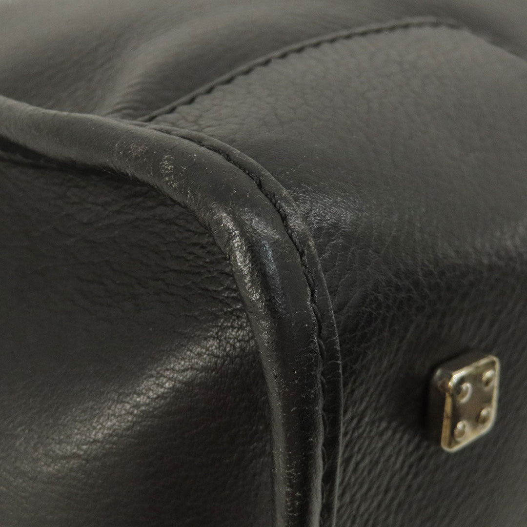 LOEWE Handbag Calfskin black Amazonas Women Used Authentic