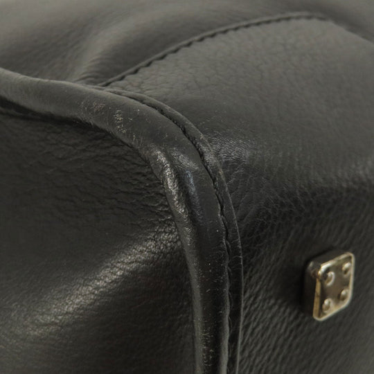 LOEWE Handbag Calfskin black Amazonas Women Used Authentic