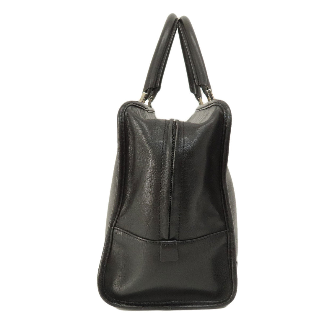 LOEWE Handbag Calfskin black Amazonas Women Used Authentic