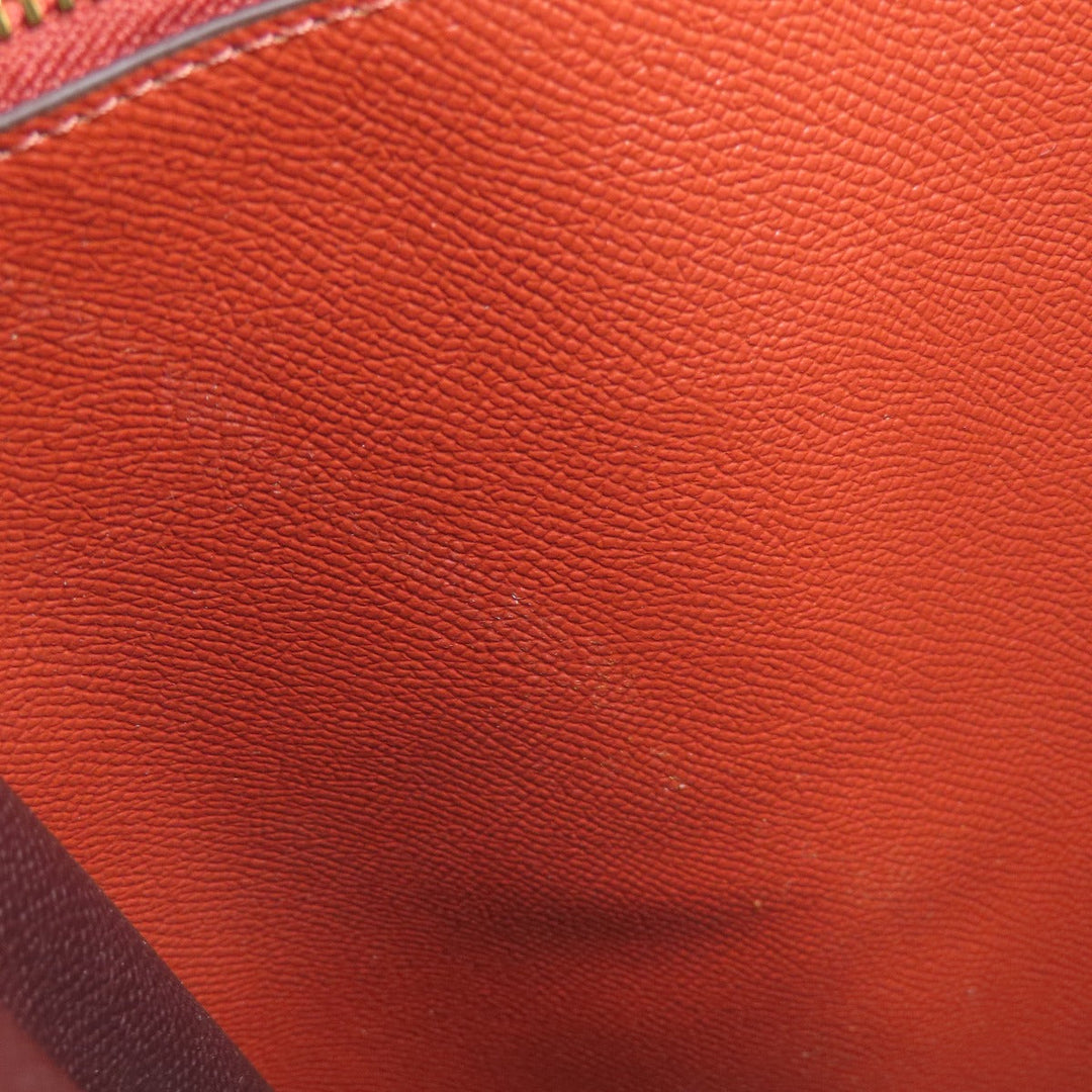 COACH Tote Bag 1671 leather beige logoMetal Women Used Authentic