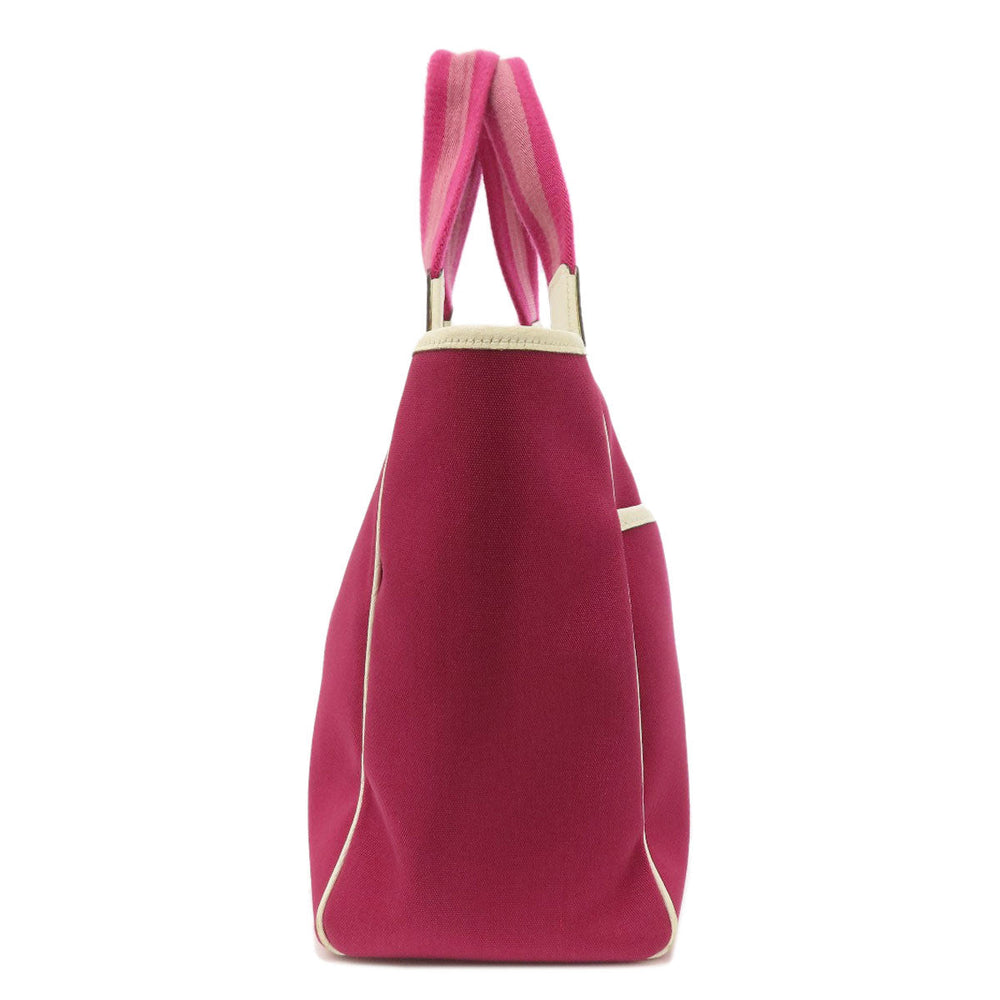 GUCCI Tote Bag 264216 Nylon canvas purple outlet Women Used Authentic
