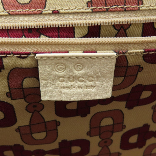 GUCCI Tote Bag 264216 Nylon canvas purple outlet Women Used Authentic