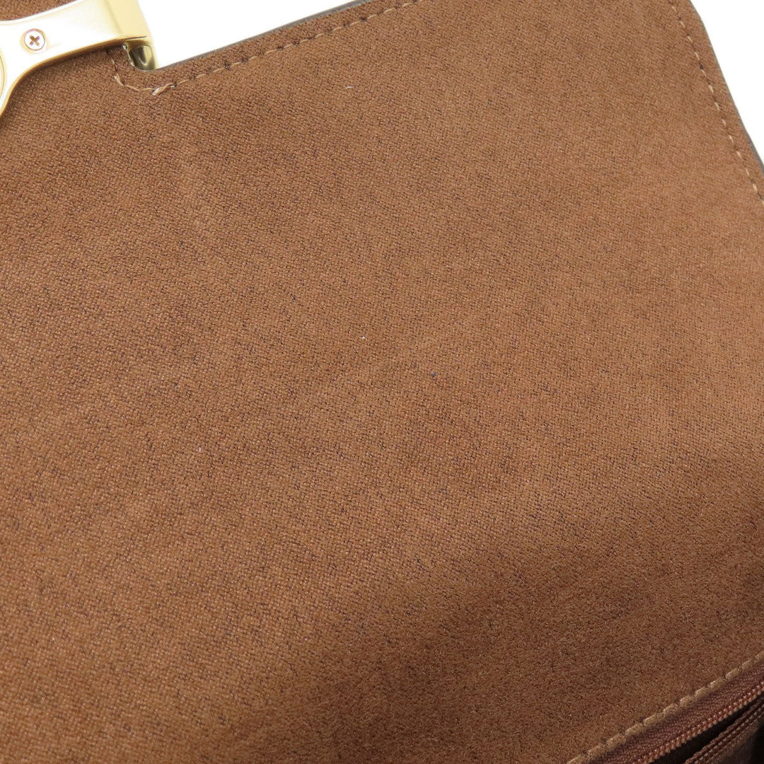 COACH Shoulder Bag CE560 PVC Brown Morgan Shoulder Bag in Color Block Signature