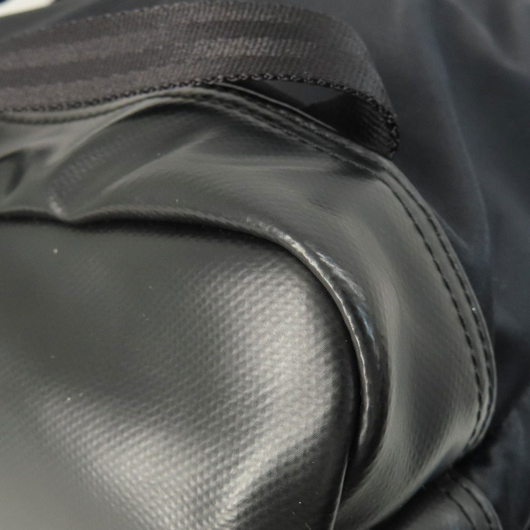 PORTER Backpack Nylon black logo mens(Unisex) Used Authentic