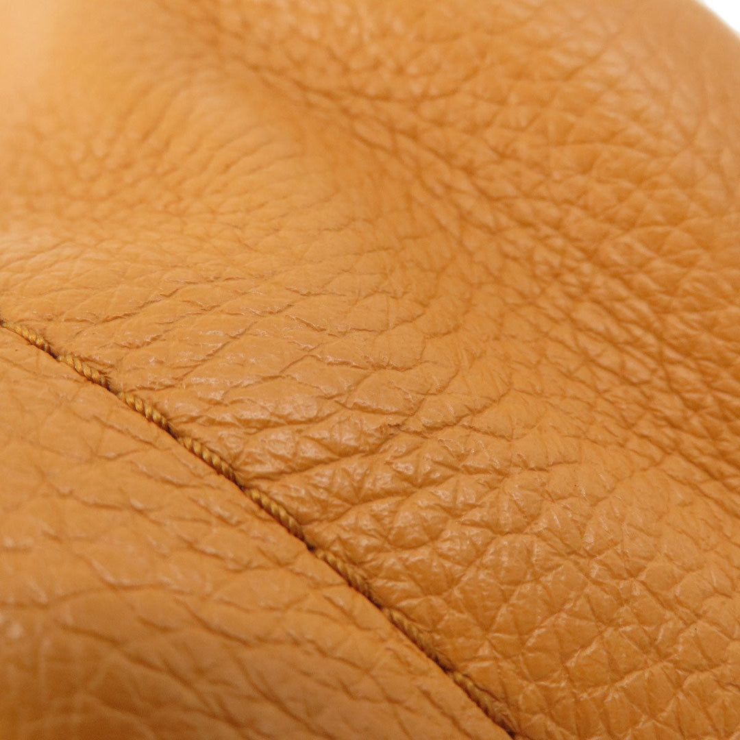 MICHAEL KORS Backpack leather yellow logo Women Used Authentic