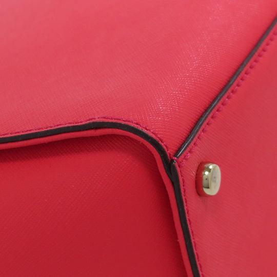 Kate Spade Handbag PVC pink logo 2WAY Women Used Authentic