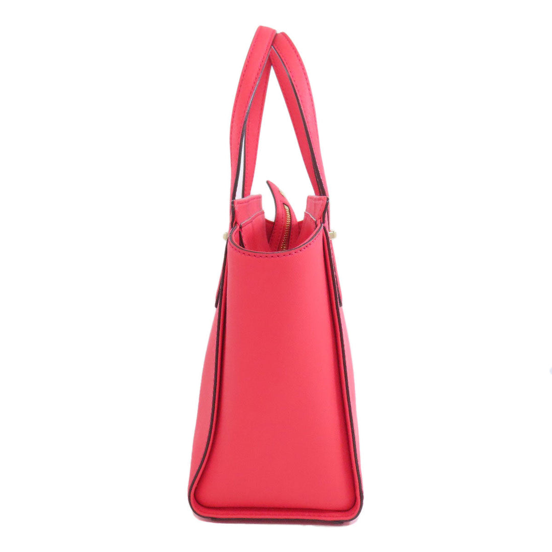 Kate Spade Handbag PVC pink logo 2WAY Women Used Authentic