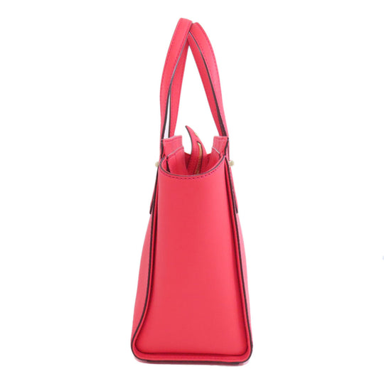 Kate Spade Handbag PVC pink logo 2WAY Women Used Authentic