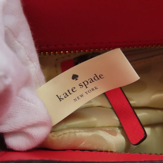 Kate Spade Handbag PVC pink logo 2WAY Women Used Authentic