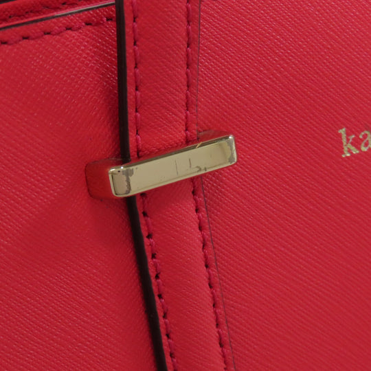 Kate Spade Handbag PVC pink logo 2WAY Women Used Authentic