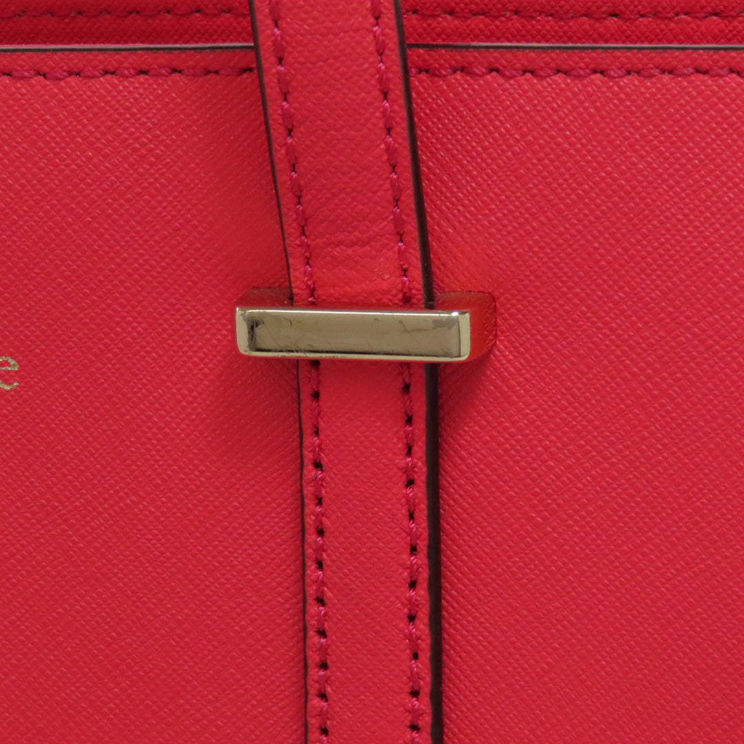 Kate Spade Handbag PVC pink logo 2WAY Women Used Authentic