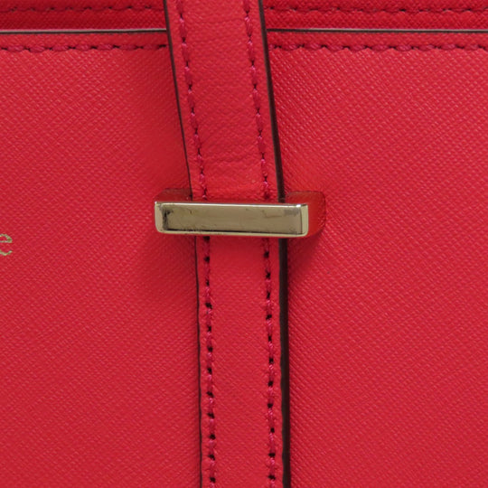 Kate Spade Handbag PVC pink logo 2WAY Women Used Authentic