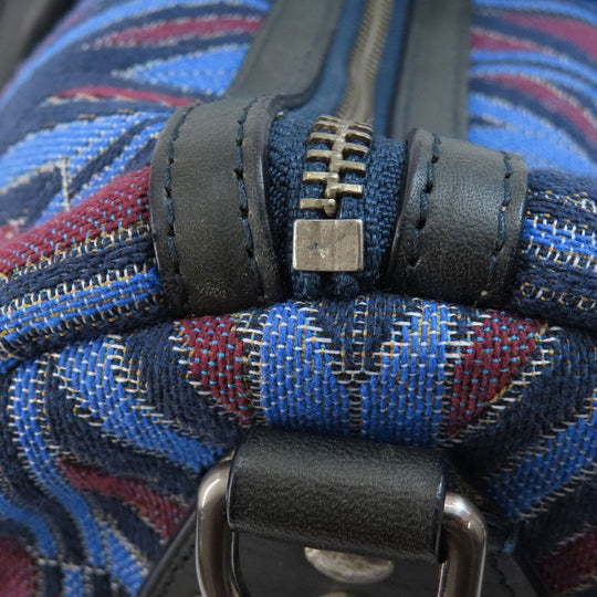 HUNTING WORLD Boston Duffel bag canvas blue logo