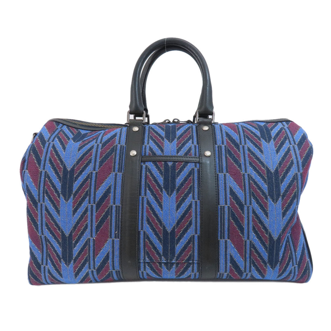 HUNTING WORLD Boston Duffel bag canvas blue logo