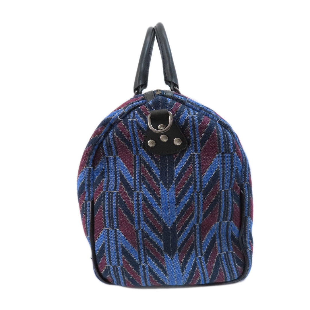 HUNTING WORLD Boston Duffel bag canvas blue logo