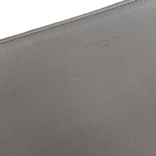 BALENCIAGA Tote Bag leather beige Everyday Tote Women Used Authentic