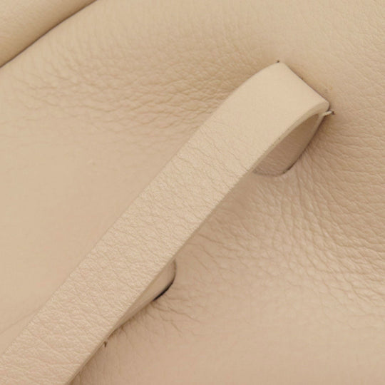 BALENCIAGA Tote Bag leather beige Everyday Tote Women Used Authentic