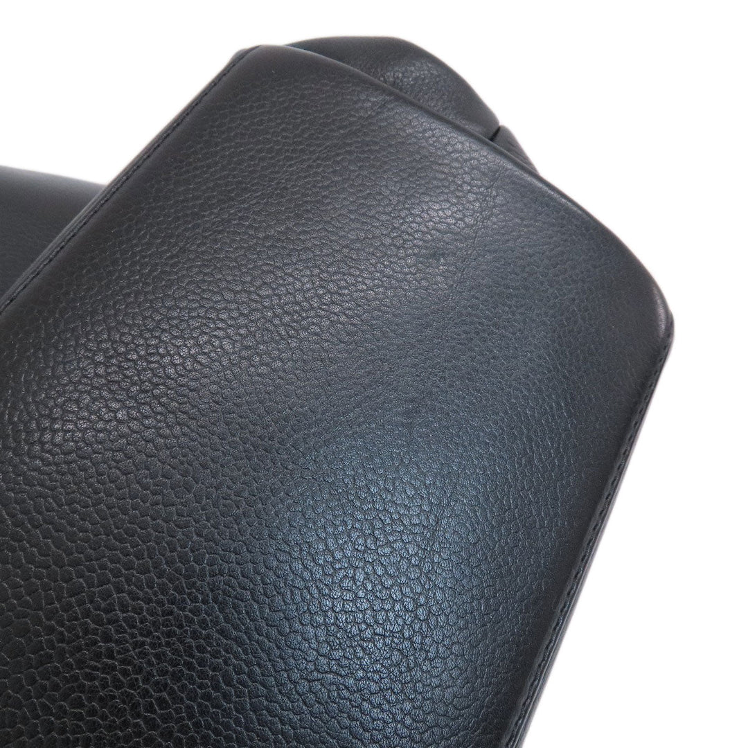 CHANEL Tote Bag Calfskin black COCO Mark