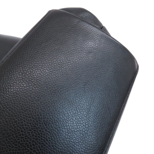CHANEL Tote Bag Calfskin black COCO Mark