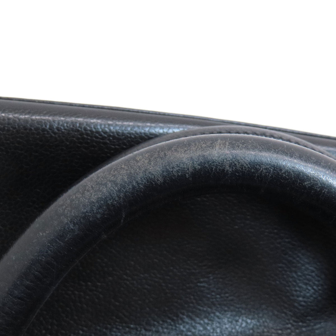 CHANEL Tote Bag Calfskin black COCO Mark