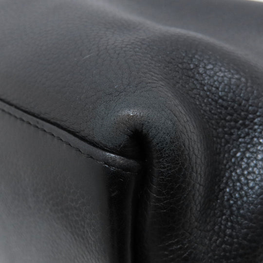 CHANEL Tote Bag Calfskin black COCO Mark