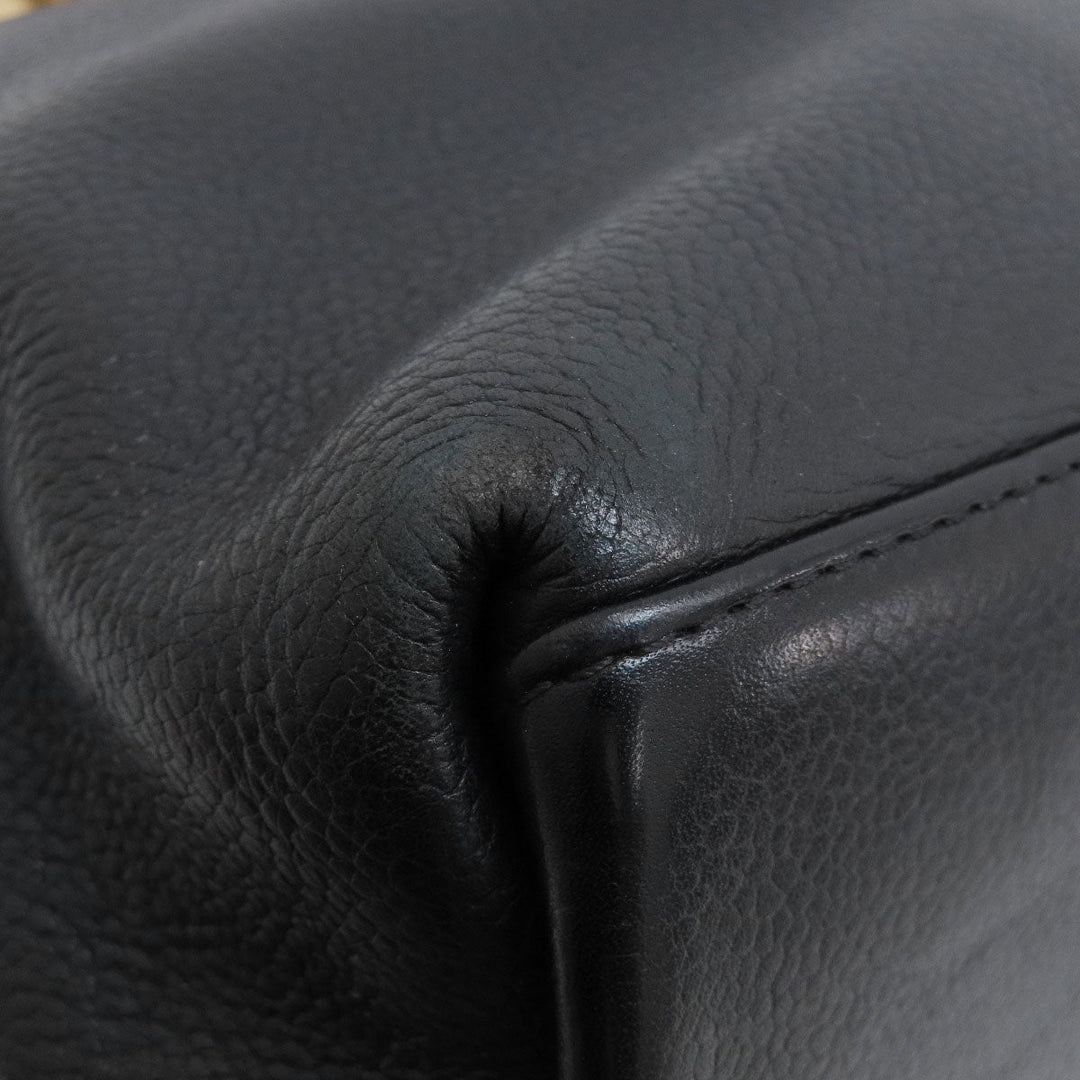 CHANEL Tote Bag Calfskin black COCO Mark