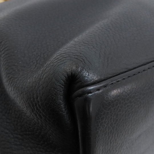 CHANEL Tote Bag Calfskin black COCO Mark