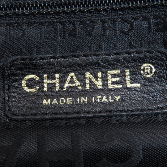 CHANEL Tote Bag Calfskin black COCO Mark