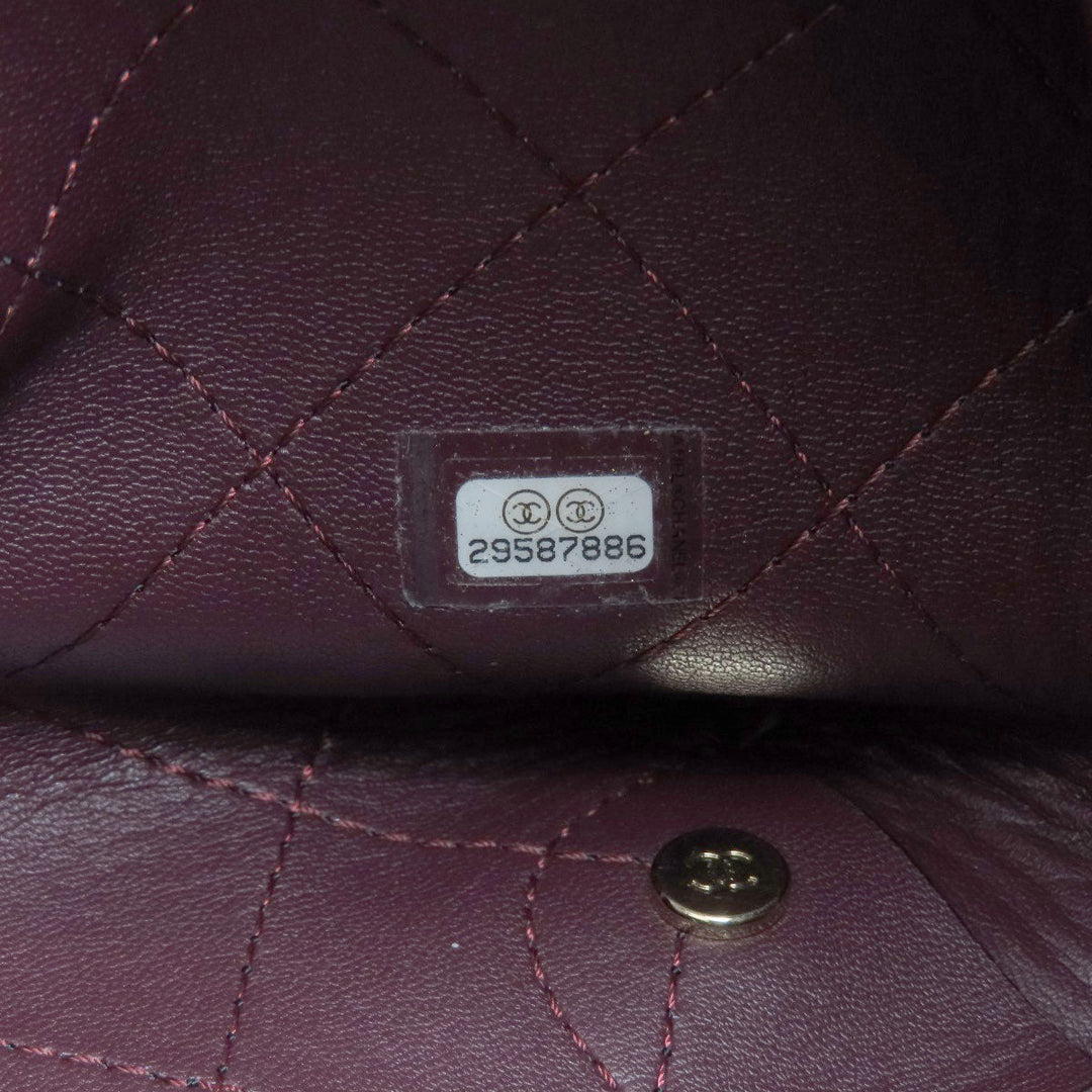 CHANEL Handbag Calfskin black Matelasse COCO Mark Gold Metal 2WAY