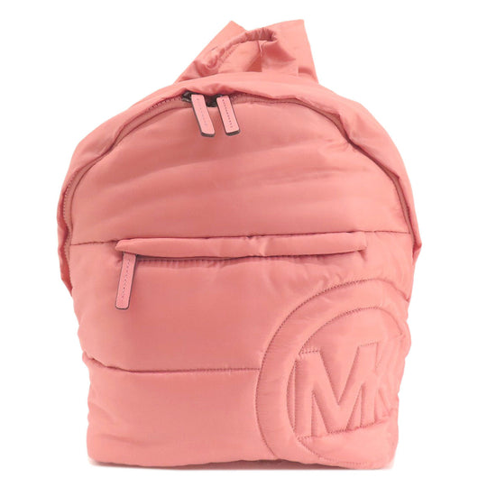 MICHAEL KORS Backpack Nylon pink Ray Women Used Authentic