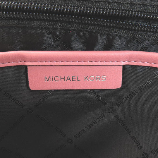 MICHAEL KORS Backpack Nylon pink Ray Women Used Authentic