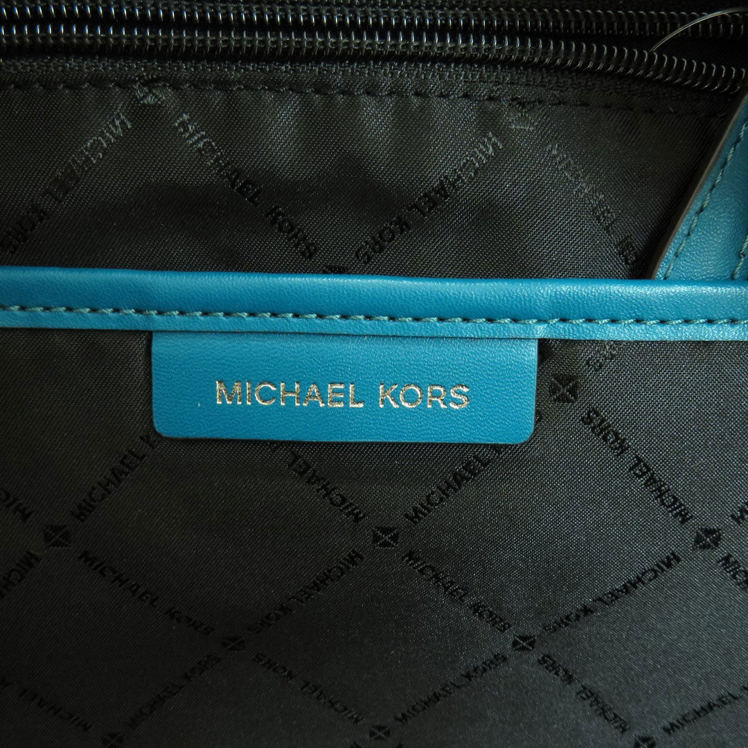 MICHAEL KORS Backpack Nylon blue Ray Women Used Authentic