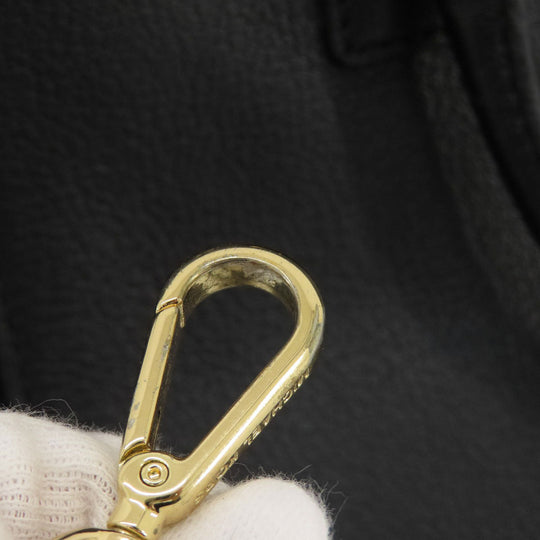 MICHAEL KORS Handbag leather black 2WAY Women Used Authentic