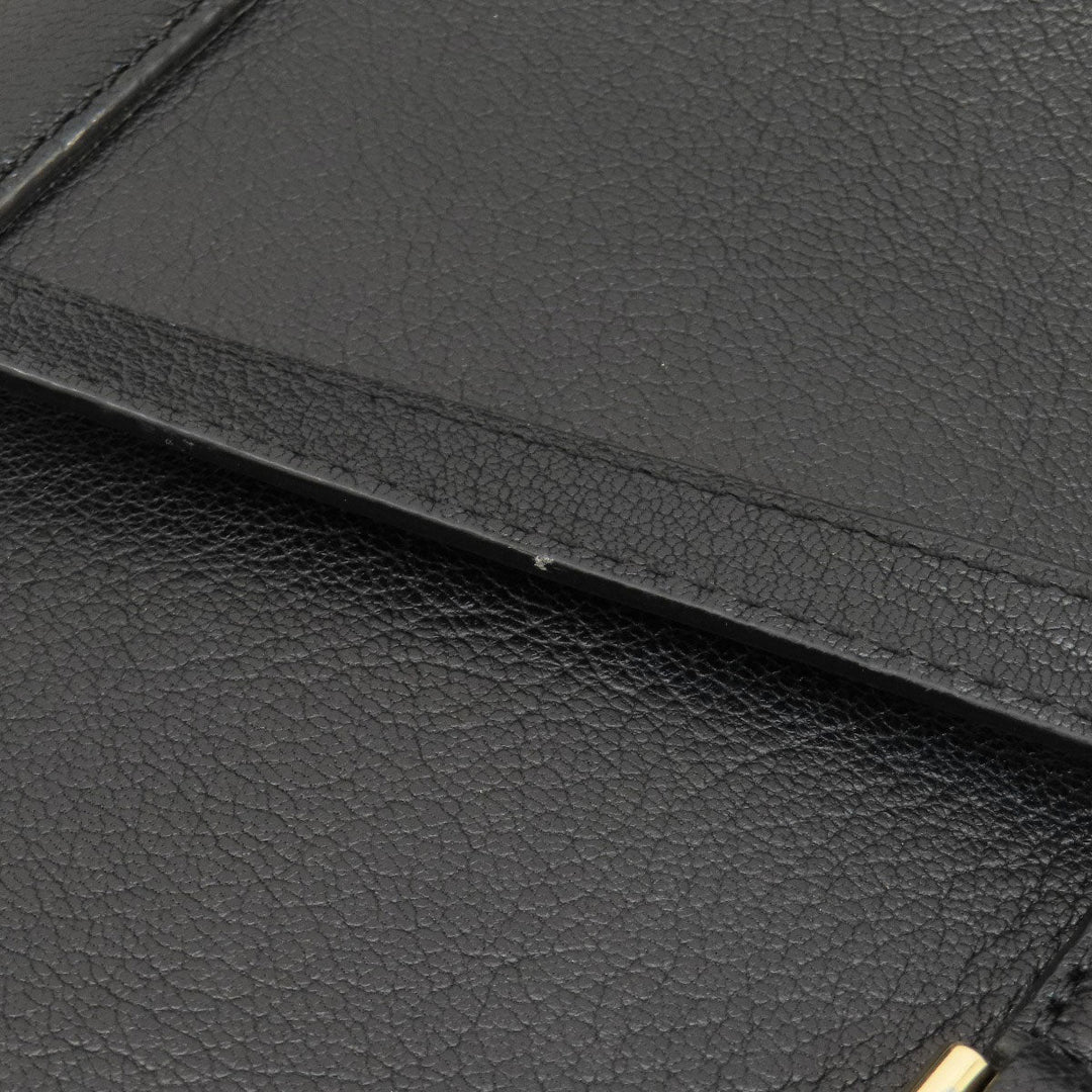 MICHAEL KORS Handbag leather black 2WAY Women Used Authentic