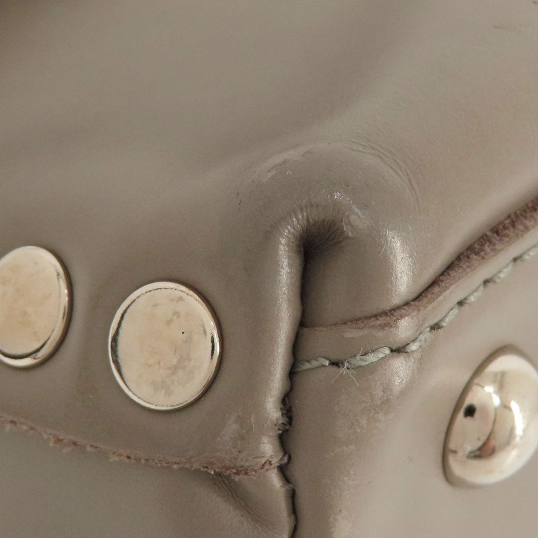 ZANELLATO Handbag leather gray 2WAY