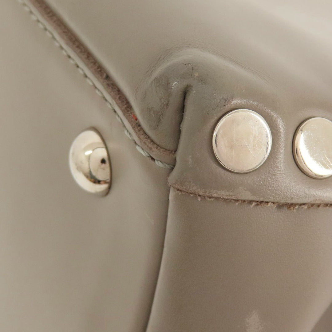 ZANELLATO Handbag leather gray 2WAY