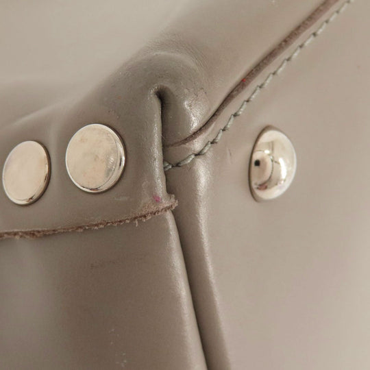 ZANELLATO Handbag leather gray 2WAY