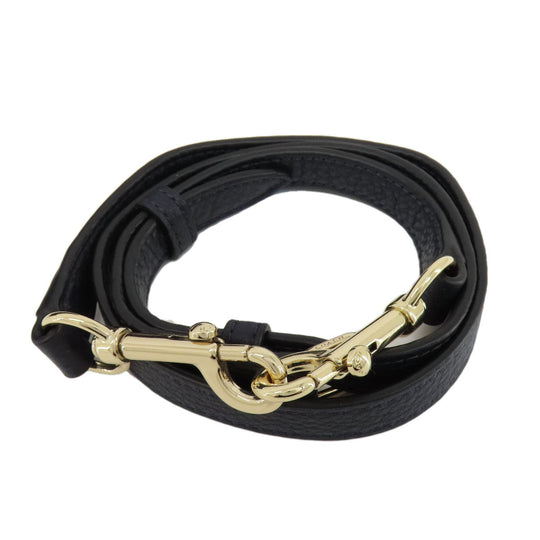 COACH Handbag F35185 leather Navy logo 2WAY Women Used Authentic