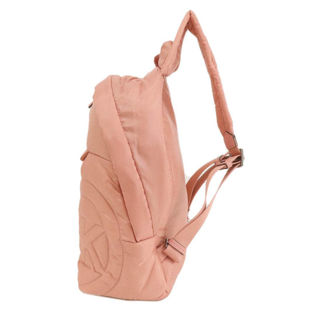 MICHAEL KORS Backpack Nylon pink logo Women Used Authentic