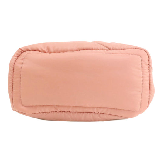 MICHAEL KORS Backpack Nylon pink logo Women Used Authentic