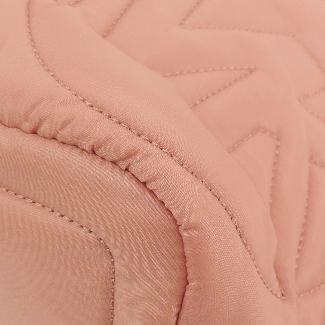 MICHAEL KORS Backpack Nylon pink logo Women Used Authentic