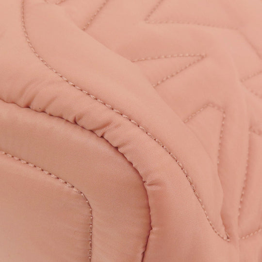 MICHAEL KORS Backpack Nylon pink logo Women Used Authentic