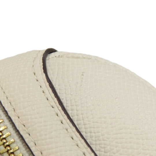 COACH Handbag F73172 leather white Flower 2WAY Women Used Authentic